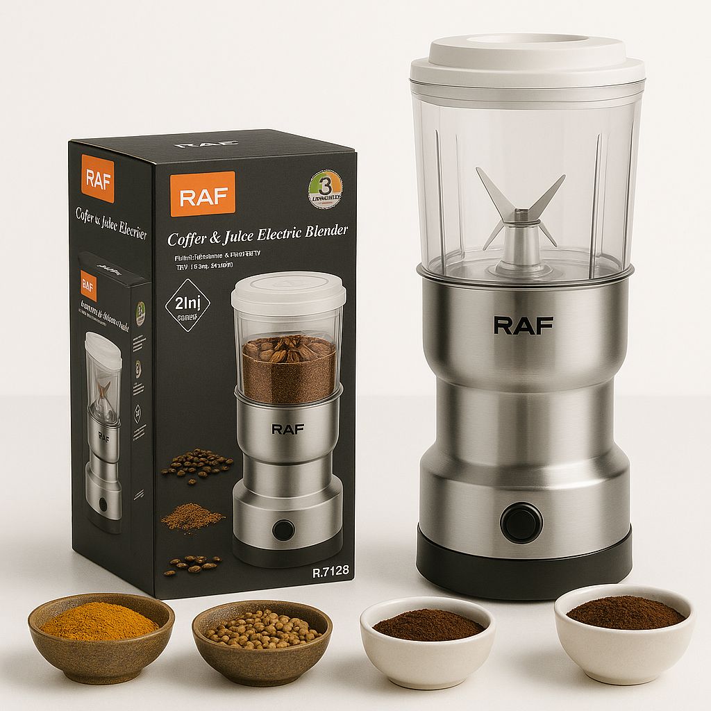 2 in 1 Electric Blender & Grinder – RAF Coffee/Juicer Machine