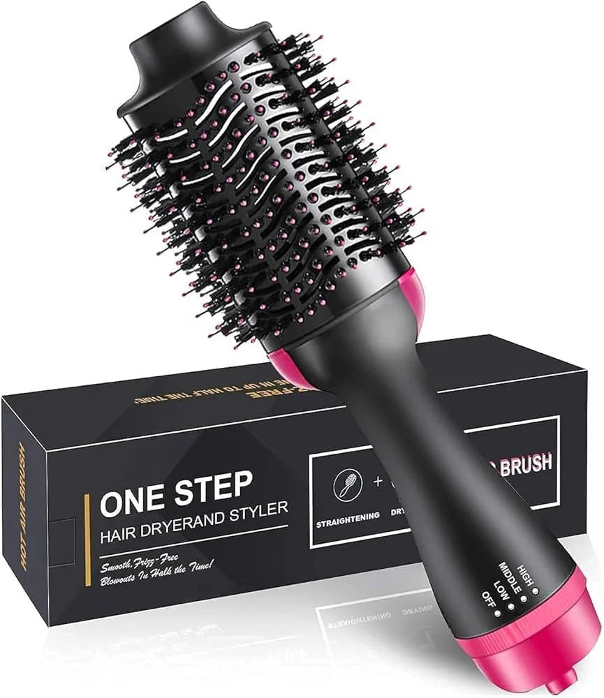 One Step Hot Hair Dryer Brush 3 in 1 – Dryer, Straightener & Volumizer