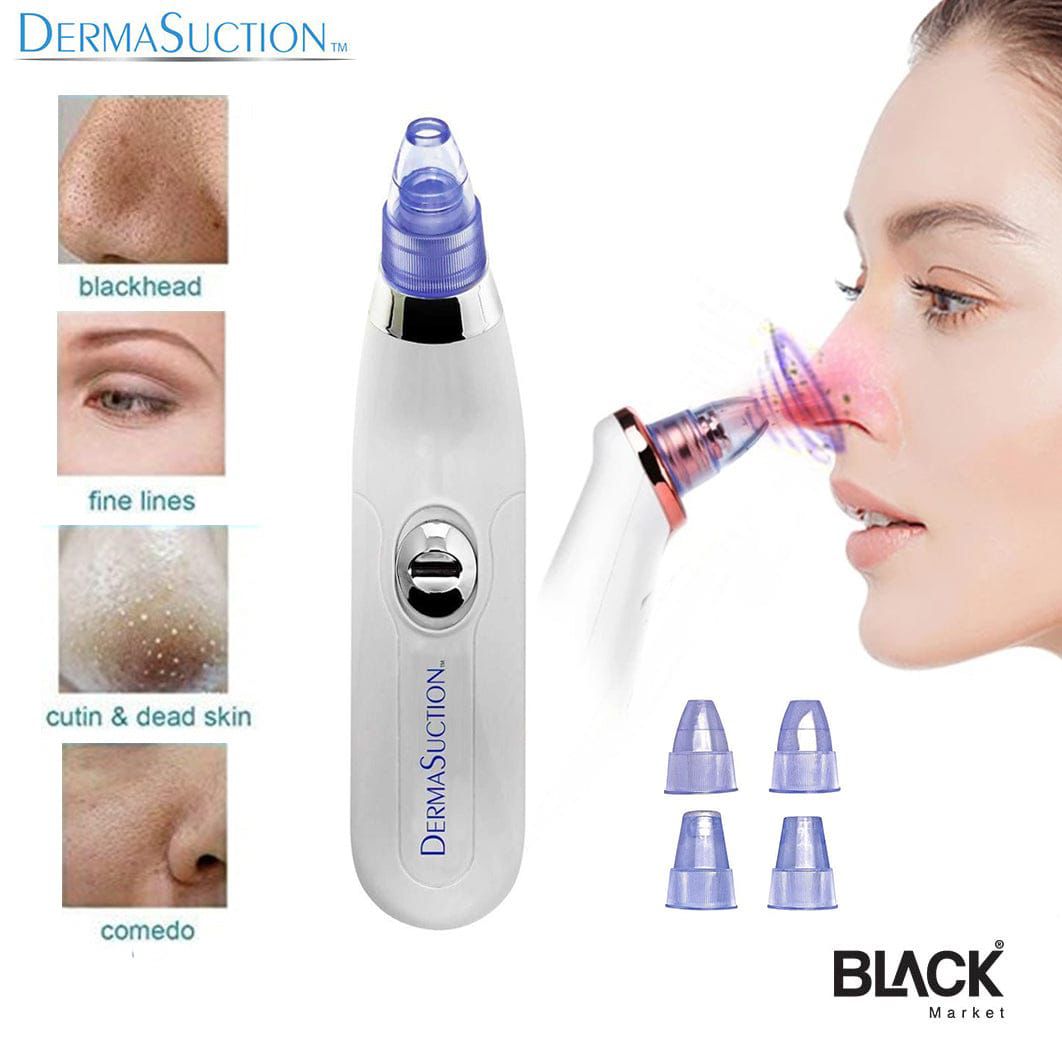Derma Suction Vacuum – Deep Pore Blackhead Remover & Facial Cleansing Device