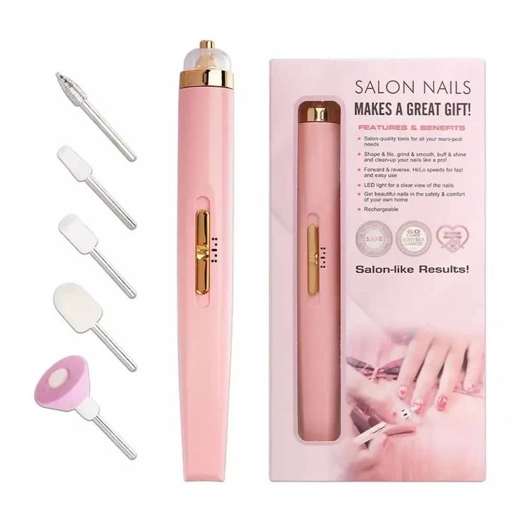 Professional Nail Salon Filer Kit – Electric Nail Drill & Manicure Tool Set