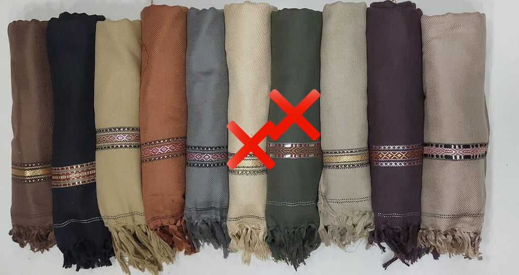 Men’s Wool Pashmina Winter Shawl | Luxury Warm Shawl for Men