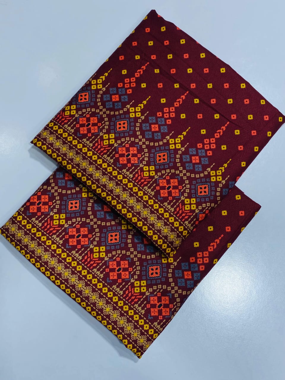New Polo Cotton Two-Piece Set | Printed Shirt & Trouser Combo
