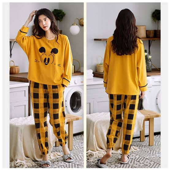 Women’s Jersey Night Suit | Soft & Comfy Sleepwear Set Restocked